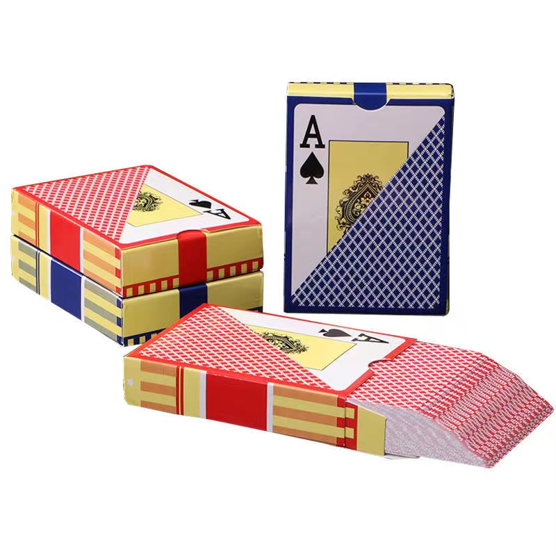 Board Game Viral - ใหม่ร้อน 1 ชุดบาคาร่า Texas Hold'em การ์ดเล่นพลาสติกกันน้ํา