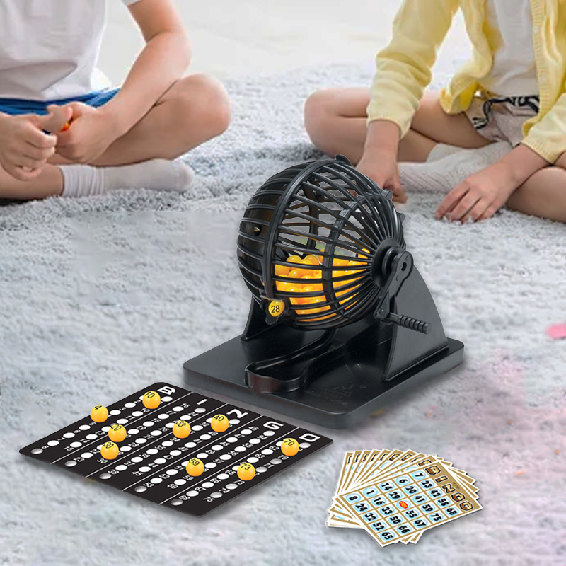 Board Game Live - บิงโกเครื่องจับสลากกรง Sweepstakes สําหรับครอบครัวขนาดใหญ่ Party Travel Holiday