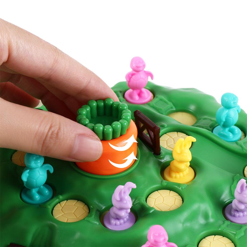 Board Game Education - เกมกระดานกระต่ายแบบแข่งขัน เกมดักกระต่าย เกมกระต่ายมอนเตสซอรี่ เกมกระต่ายวิ่งข้ามประเทศ เกมกระดานกระต่ายเพื่อการศึกษาแบบอินเทอร์แอคทีฟ