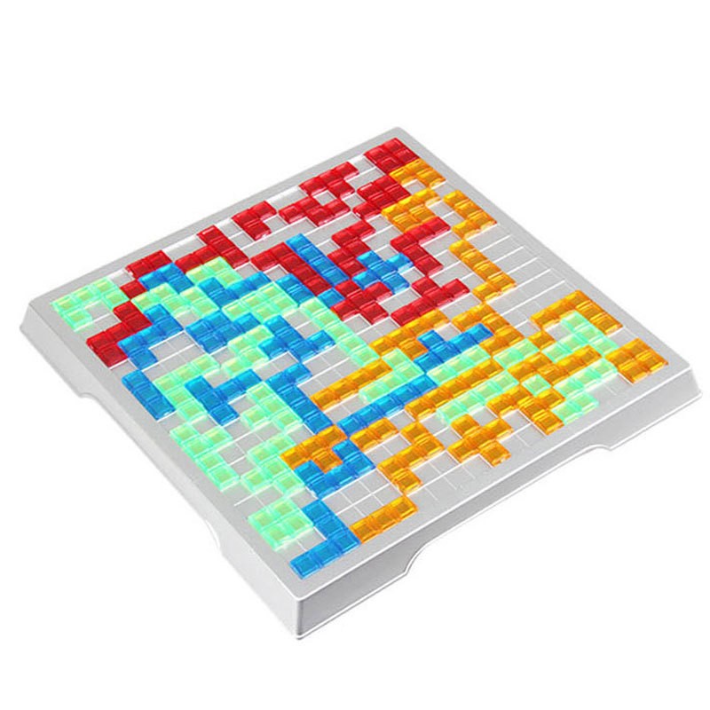 Board Game English For Kids - ปริศนาทางปัญญา Blokus เกมกระดานเวอร์ชันภาษาอังกฤษเกมปาร์ตี้สําหรับของเล่นเด็กเด็ก Tos เกมครอบครัวผู้เล่น 2