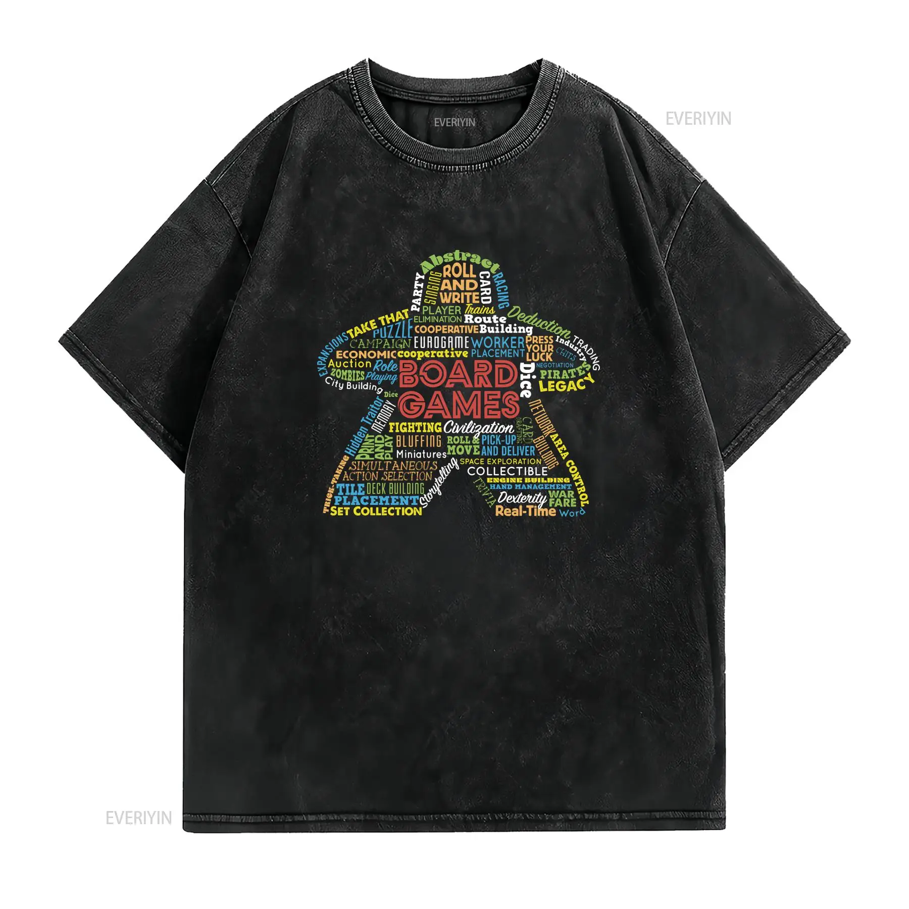 เสื้อยืดลายเกมกระดาน ประเภทเกม - Board Game Vintage บทวิจารณ์และราคา