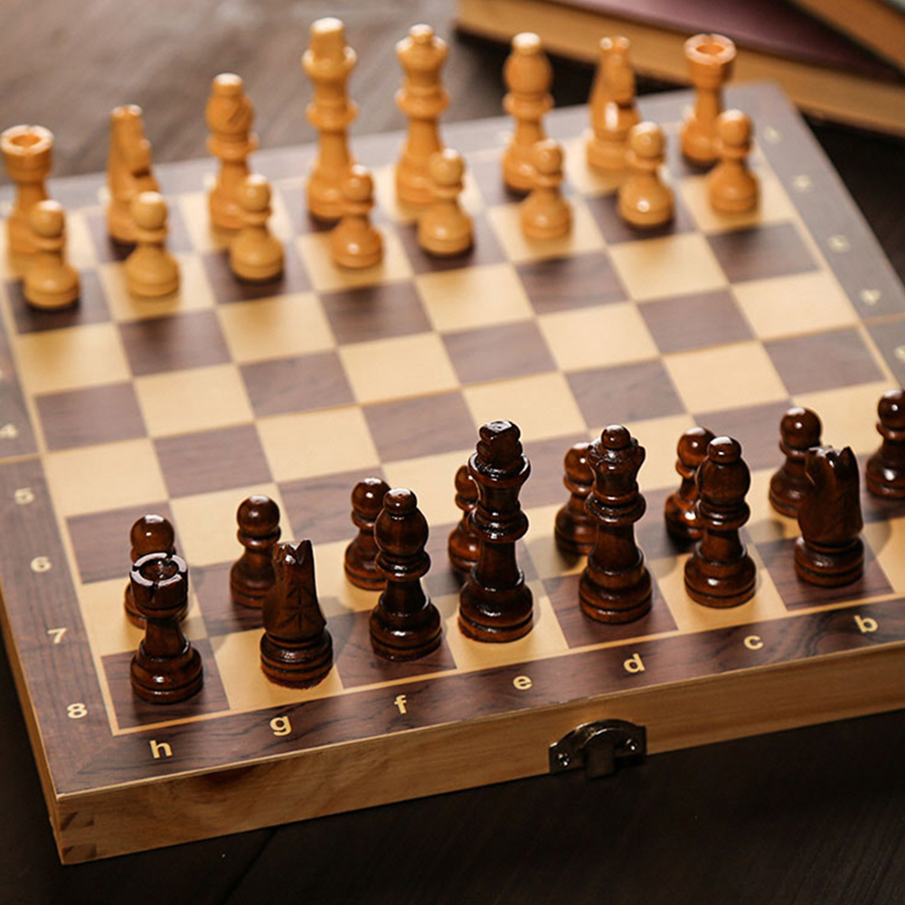 กระดานหมากรุกขนาดใหญ่ ชุดหมากร - Chess Set Wooden บทวิจารณ์และราคา