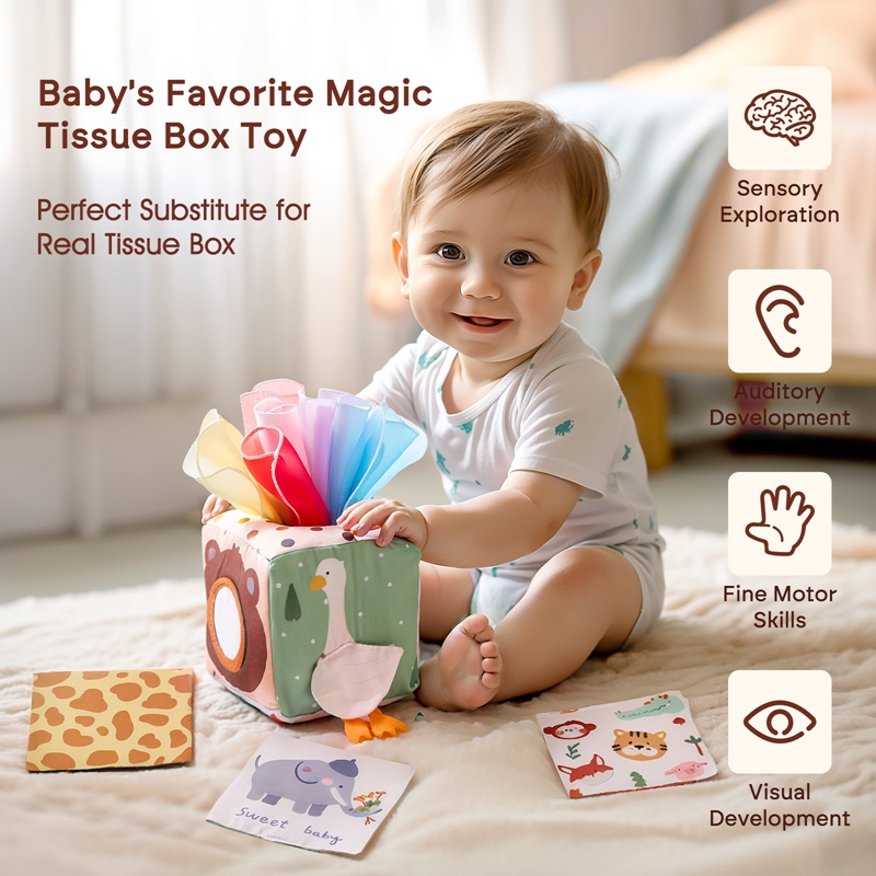 Montessori ของเล่น Magic ผ้าฝ้ - Board Game Education บทวิจารณ์และราคา