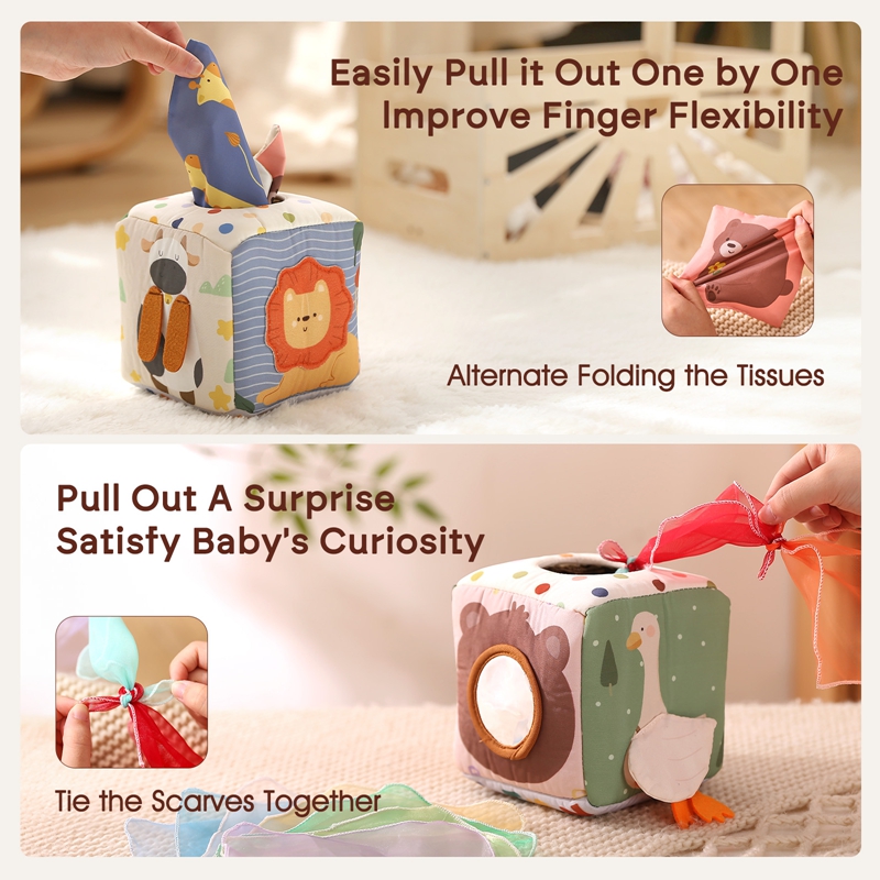 Montessori ของเล่น Magic ผ้าฝ้ - Board Game Education บทวิจารณ์และราคา