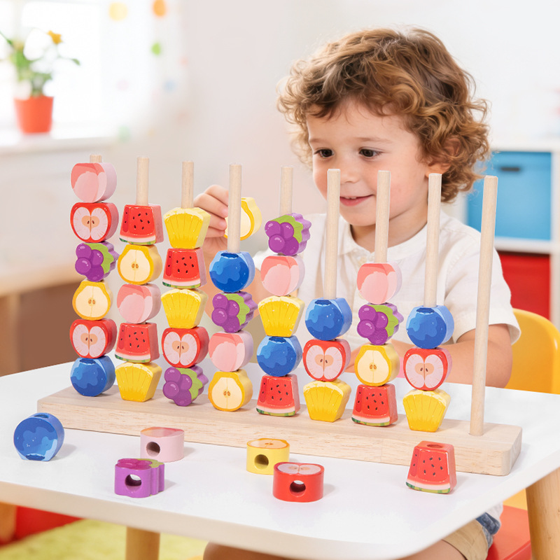 เกมลูกคิดไม้สีสันสดใสขนาดใหญ่  - Board Game Sequence บทวิจารณ์และราคา