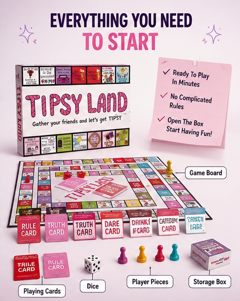 ของขวัญปาร์ตี้จากทิปซี่แลนด์ เ - Board Game Land บทวิจารณ์และราคา