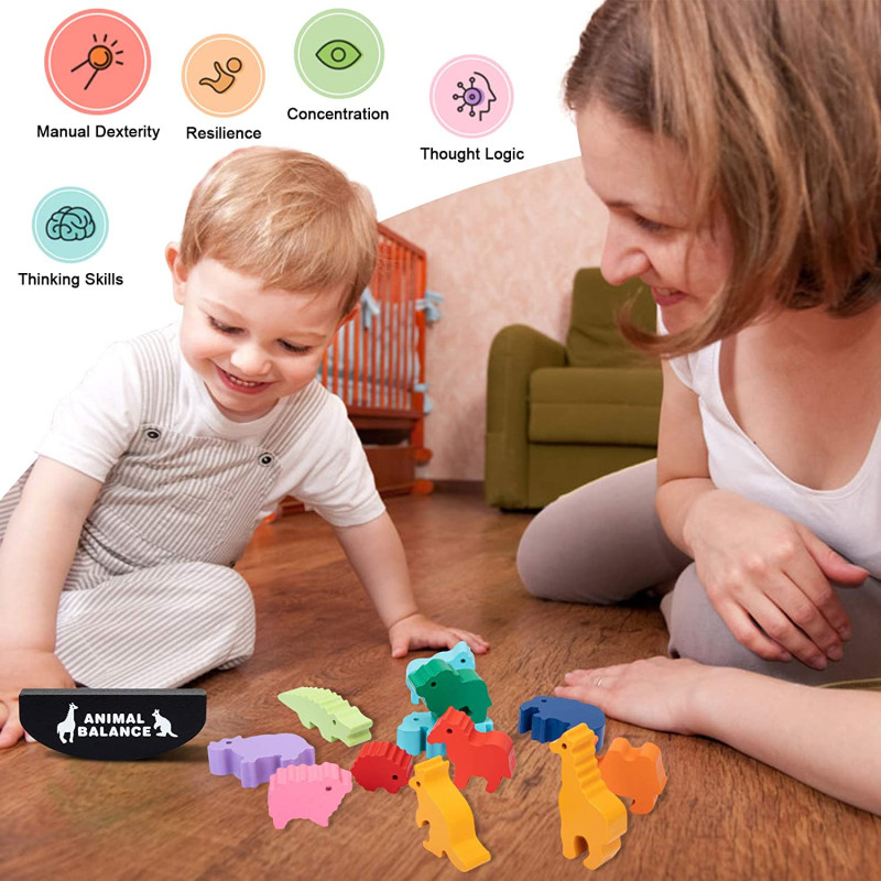 มอนเตสซอรี่ของเล่นไม้เสริมความ - Board Game Word บทวิจารณ์และราคา
