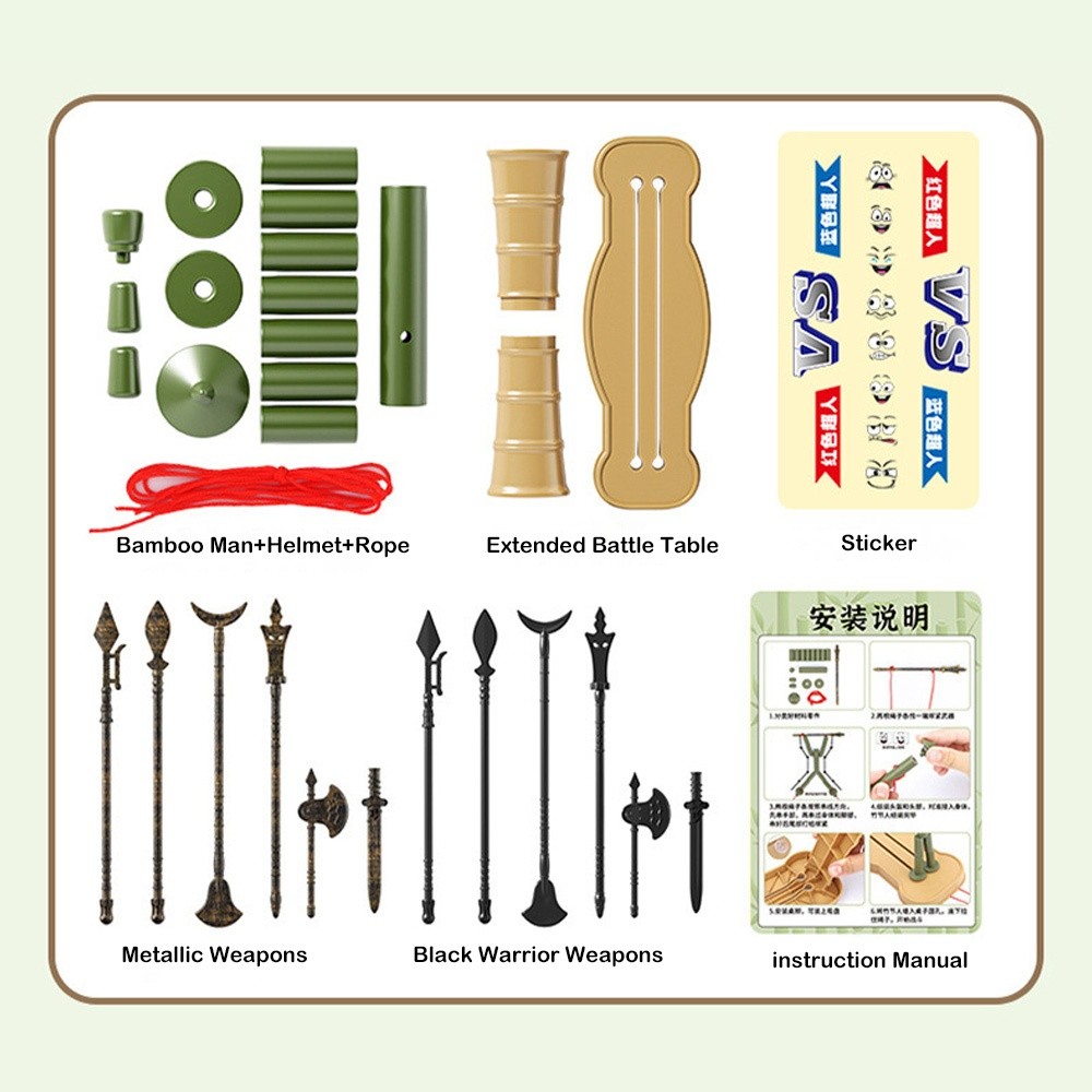 ของเล่นต่อสู้แบทเทิลบามบูแมนสำ - Board Game Word บทวิจารณ์และราคา
