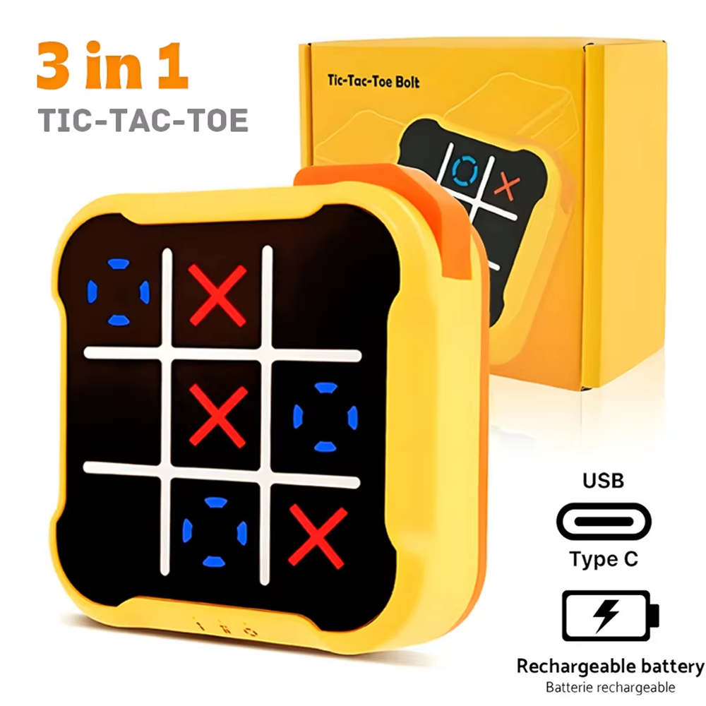 3in1 อิเล็กทรอนิกส์ TIC-TAC-TO - Board Game English For Kids บทวิจารณ์และราคา