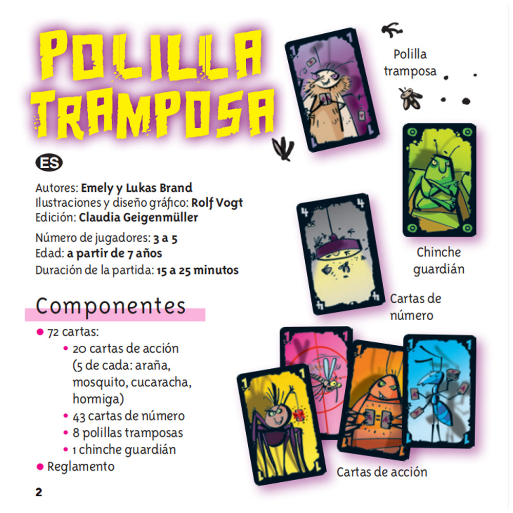 Polilla Tramposa Spanien เล่นเ - Board Game Word บทวิจารณ์และราคา