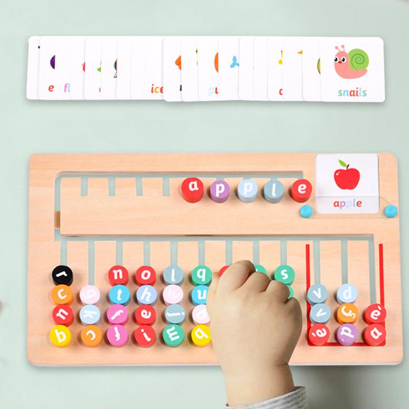 เกมจับคู่ตัวอักษรเด็กเกมสะกดตั - Board Game Education บทวิจารณ์และราคา