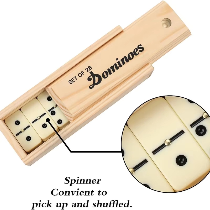 Ivory Double Six Duo Mino Domi - Chess Set Wooden บทวิจารณ์และราคา