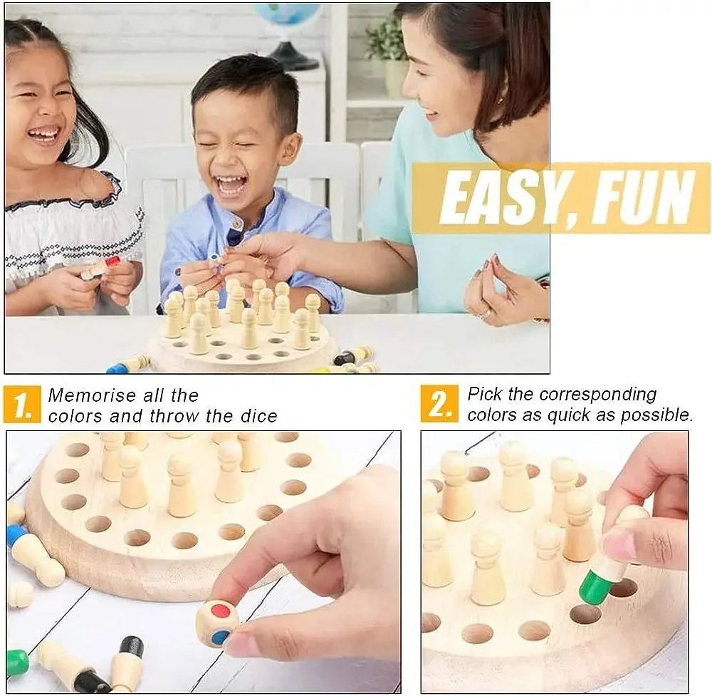 เกมจับคู่ไม้ 1 ชิ้น ของเล่นเสร - Board Game Word บทวิจารณ์และราคา