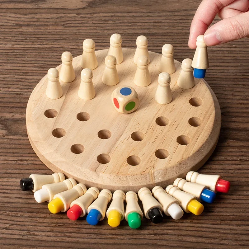 เกมจับคู่ไม้ 1 ชิ้น ของเล่นเสร - Board Game Word บทวิจารณ์และราคา