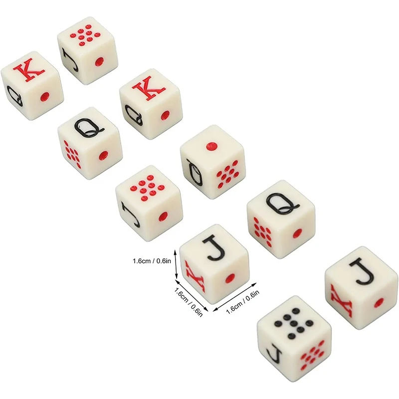 10 ชิ้น/เซ็ต 16 มม.โป๊กเกอร์ลู - Board Game Viral บทวิจารณ์และราคา