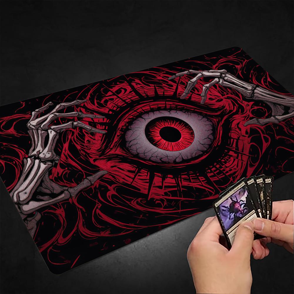 แผ่นรองเล่นการ์ด TCG ลายตาแดงส - Board Game Live บทวิจารณ์และราคา