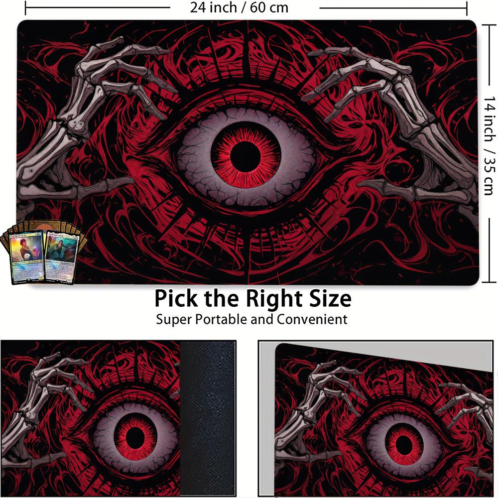 แผ่นรองเล่นการ์ด TCG ลายตาแดงส - Board Game Live บทวิจารณ์และราคา