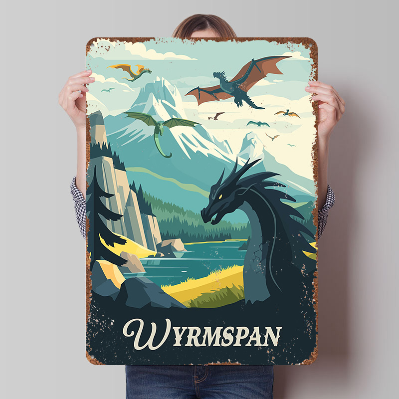 โปสเตอร์เกมกระดาน Wyrmspan แบบ - Board Game Vintage บทวิจารณ์และราคา
