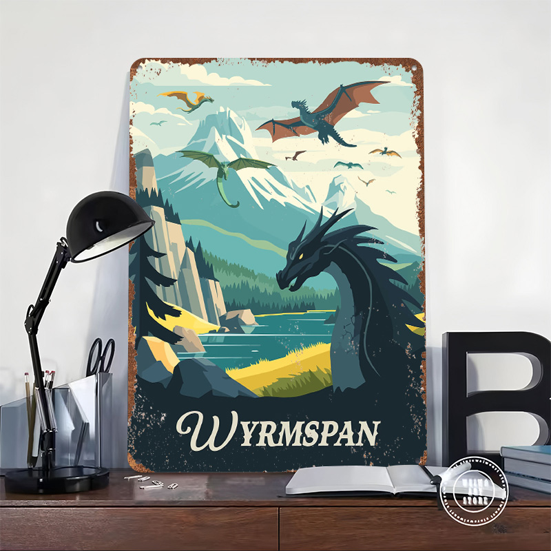 โปสเตอร์เกมกระดาน Wyrmspan แบบ - Board Game Vintage บทวิจารณ์และราคา