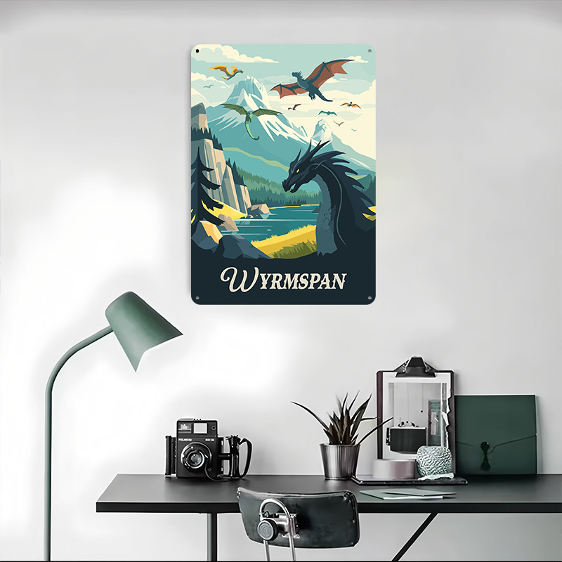 โปสเตอร์เกมกระดาน Wyrmspan แบบ - Board Game Vintage บทวิจารณ์และราคา