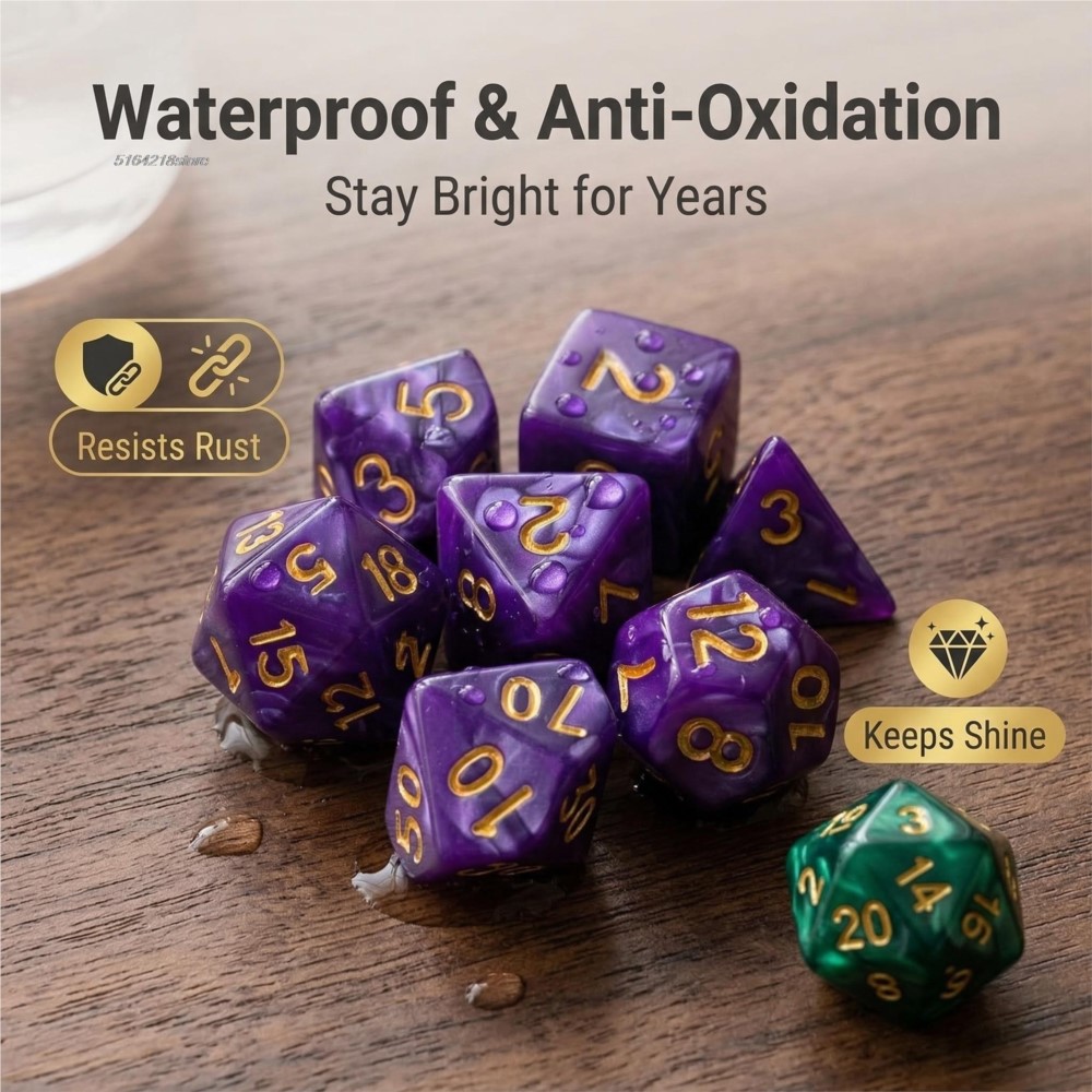 ชุดลูกเต๋า 7 ชิ้น เกมกระดาน ลู - Board Game Verdant บทวิจารณ์และราคา