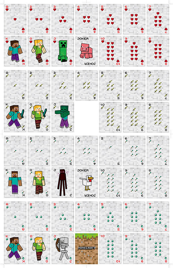 เกม Minecraft ใหม่, การ์ดโป๊กเ - Board Games บทวิจารณ์และราคา