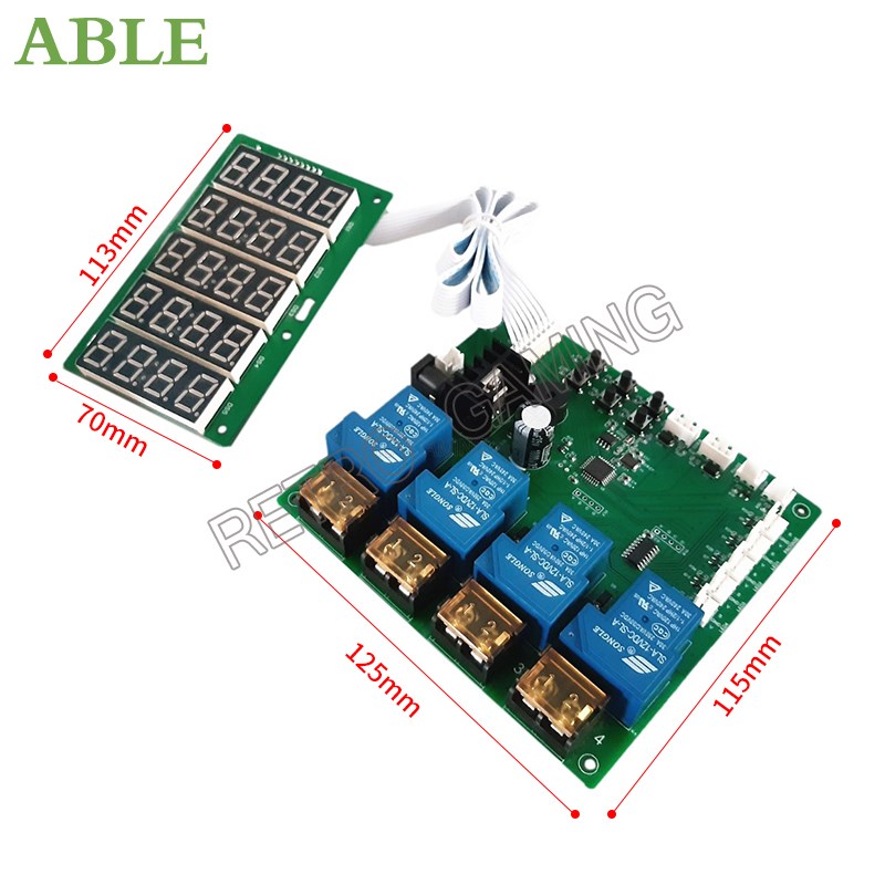 JY-215 Inbuilt เคาน์เตอร์ 4 ช่ - Board Game Verdant บทวิจารณ์และราคา