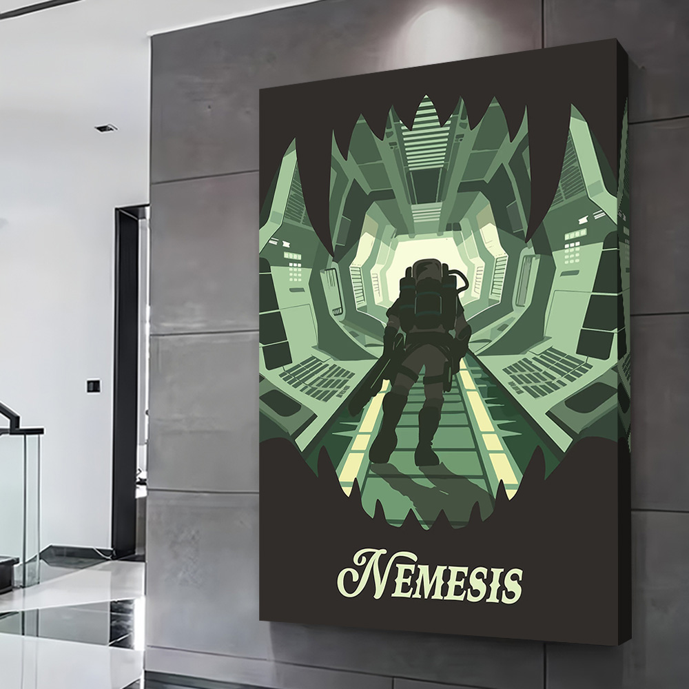 เกมกระดานเนเมซิส โปสเตอร์พิมพ์ - Board Game Nemesis บทวิจารณ์และราคา