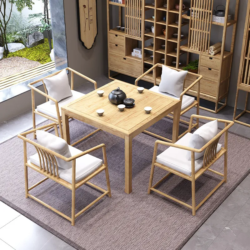 ชุดโต๊ะน้ำชาและเก้าอี้ไม้เนื้อ - Chess Set Wooden บทวิจารณ์และราคา