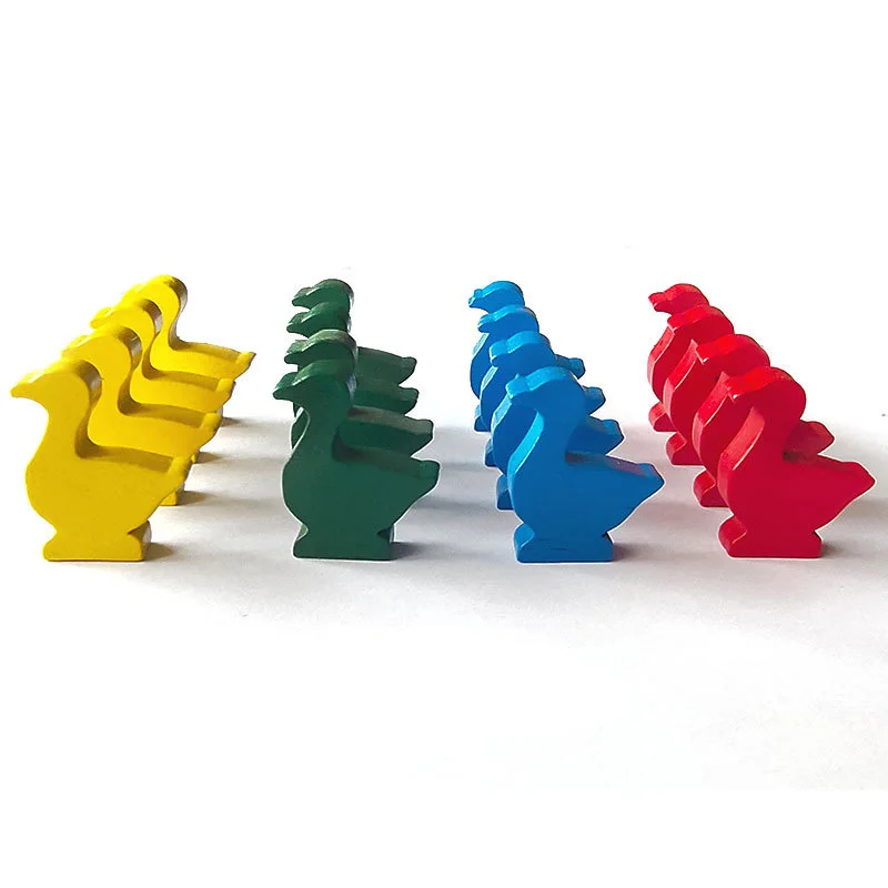 16 ชิ้น/เซ็ต Goose Shaped ไม้ห - Chess Set Wooden บทวิจารณ์และราคา