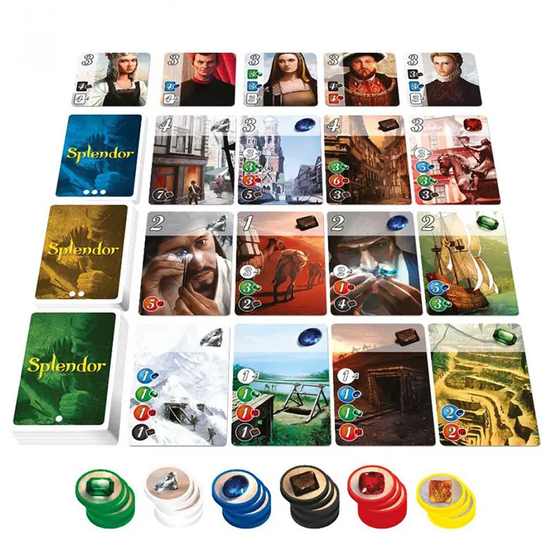 ชุดการ์ดเล่นบทบาทตลกชิ้นส่วนกา - Board Game Verdant บทวิจารณ์และราคา