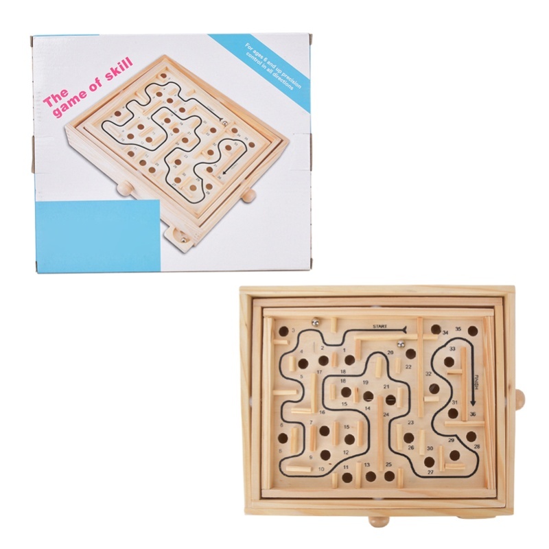 เกมกระดานฝึกสมองแบบเขาวงกตไม้ส - Board Game Education บทวิจารณ์และราคา