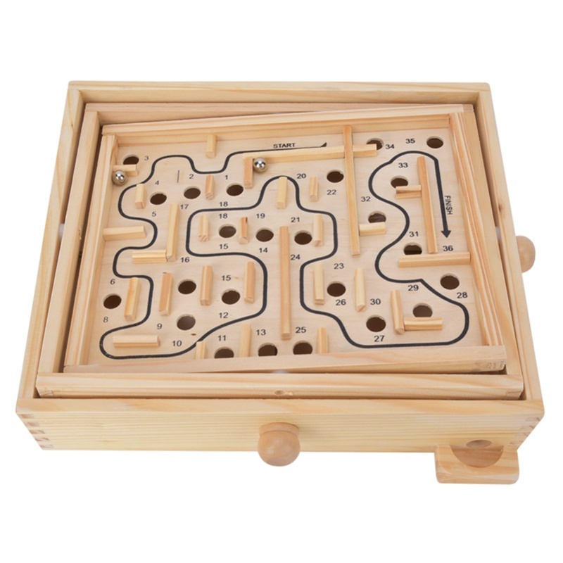 เกมกระดานฝึกสมองแบบเขาวงกตไม้ส - Board Game Education บทวิจารณ์และราคา